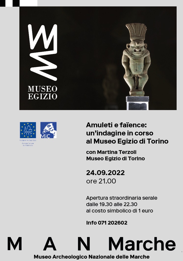 Amuleti e faïence: un’indagine in corso al Museo Egizio di Torino